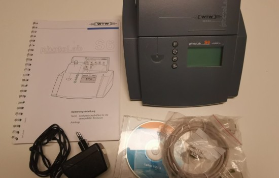 Fotometro ricondizionato WTW photoLab S6 s/n 11130356